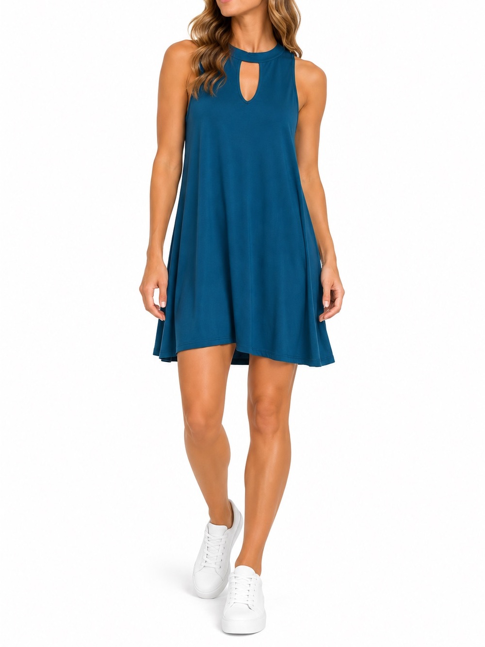 Mudd Vintage Y2K Size Small Blue Mini Dress